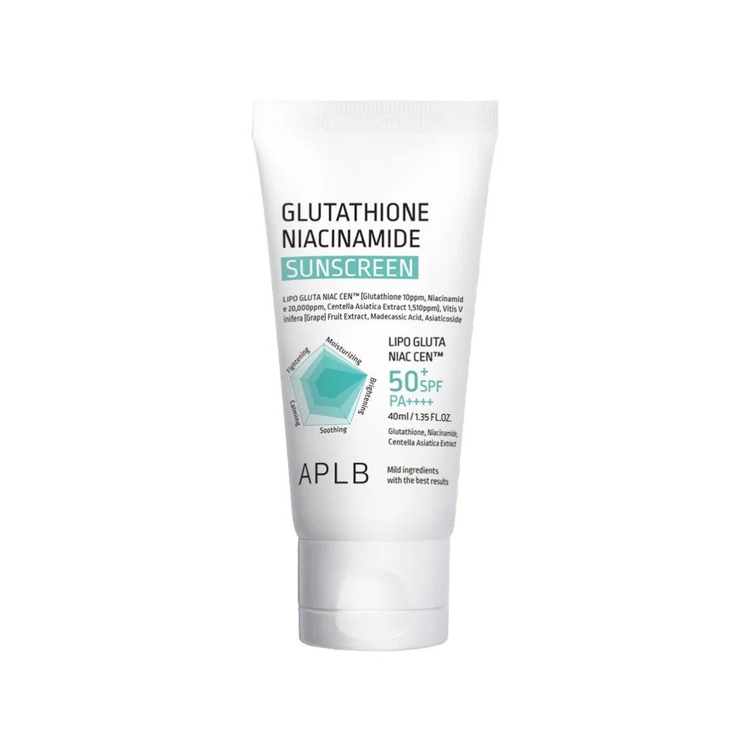 APLB Glutathione Niacinamide Sunscreen