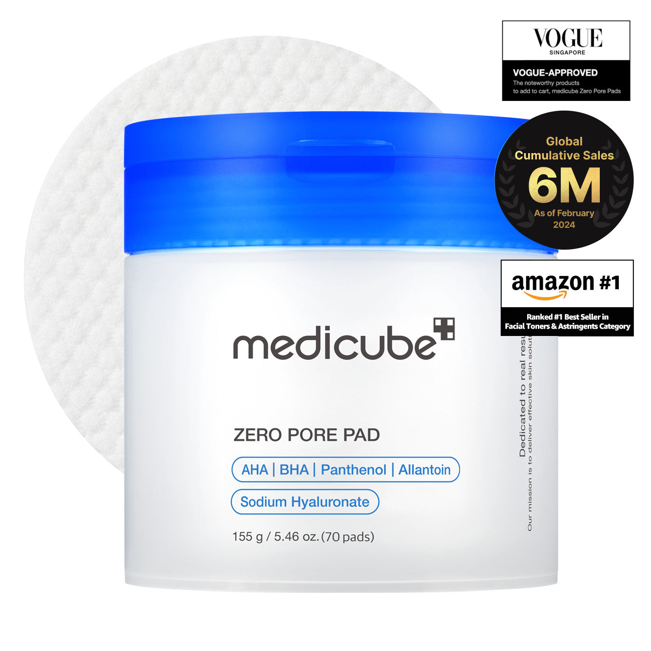 medicube Zero Pore Pad 2.0 jar